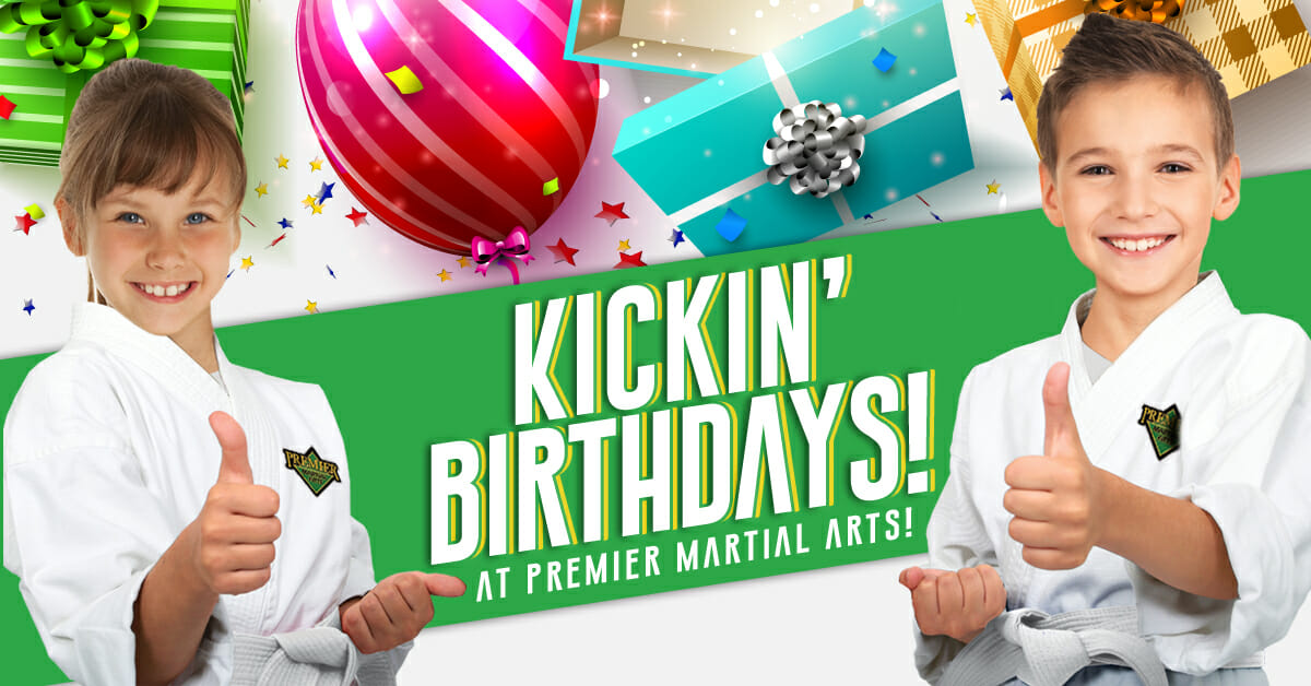 kickin birthdays banner